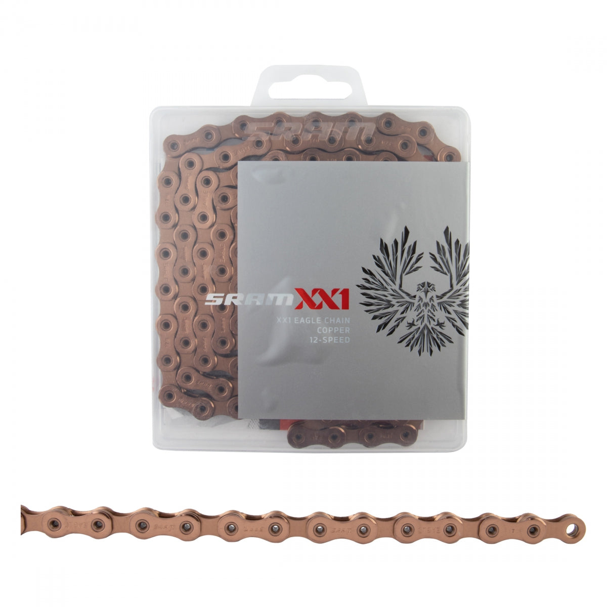 CHAIN SRAM EAGLE XX1 12s COPPER 126L HOLLOWPIN POWERLOCK