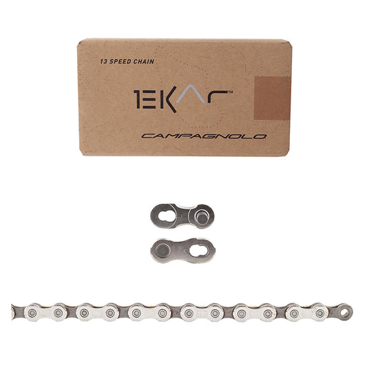 Campagnolo EKAR Chain - 13-Speed 117 Links Silver With C-Link