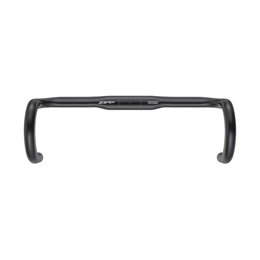 Zipp Service Course 80 Ergo Drop Handlebar - Aluminum 31.8mm 44cm Bead Blast BLK A2