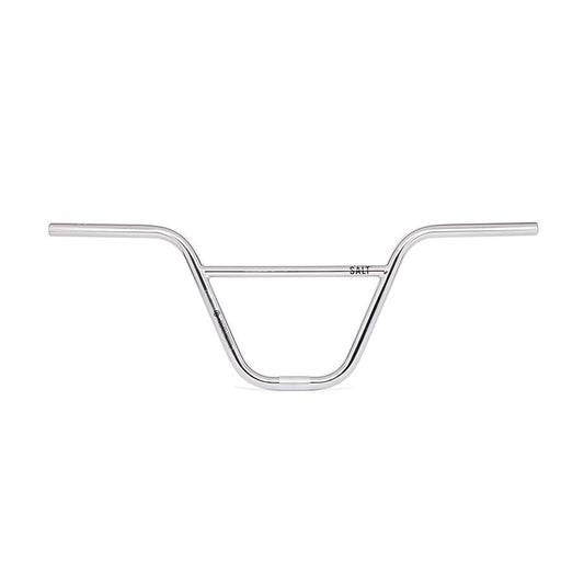 Salt Pro 2pc BMX Handlebar Diameter: 22.2mm 29.5 Rise: 9.5 Chrome