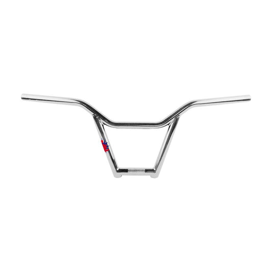 WeThePeople Bomb bar BMX Handlebar Diameter: 22.2mm 26.8" Rise: 8.25" Chrome