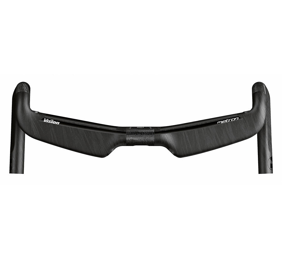 Vision, Metron Aero ACR, Drop Handlebar, Diameter: 31.8mm, 400mm, Drop: 125mm, Reach: 80mm, Black