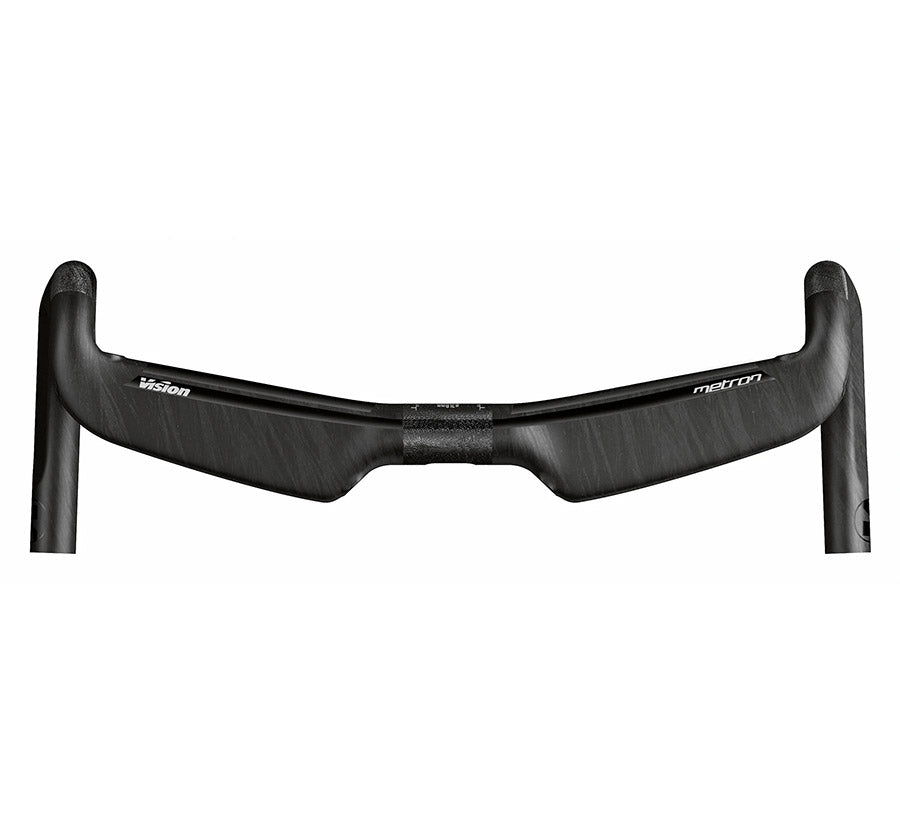 Vision, Metron Aero ACR, Drop Handlebar, Diameter: 31.8mm, 400mm, Drop: 125mm, Reach: 80mm, Black