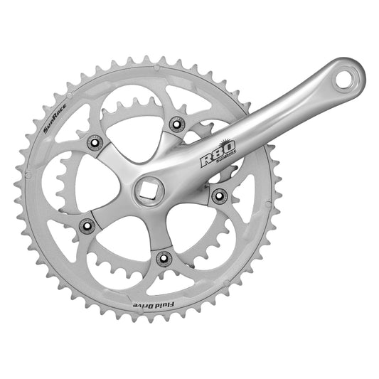 Sunrace FC-R86 170x50/34 103 SQR JIS crankset silver