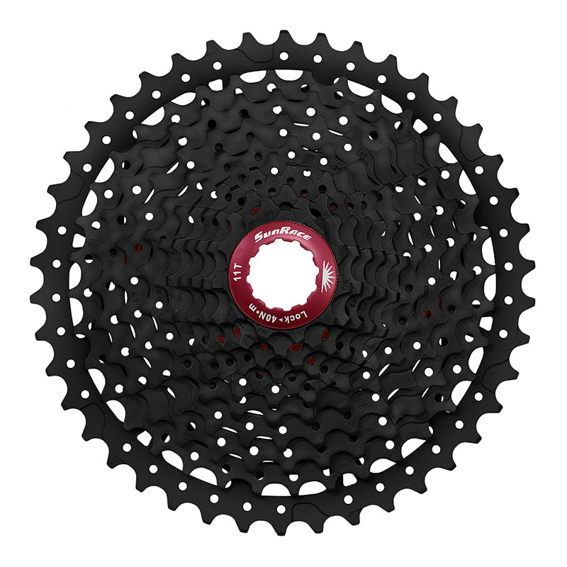 SunRace MX8 Cassette - 11 Speed 11-42t Black