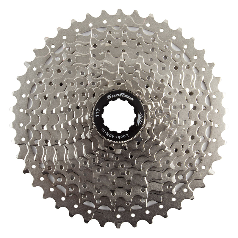 Sun Race CSMS3 Cassette 10 sp. 11-42T For Shimano/SRAM Metallic Silver