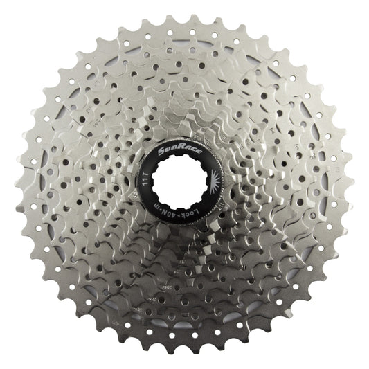 SunRace MS8 Cassette - 11 Speed 11-42t Silver