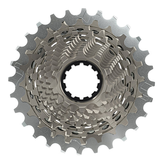 SRAM RED AXS XG-1290 Cassette - 12 Speed 10-28t Silver For XDR Driver Body D1