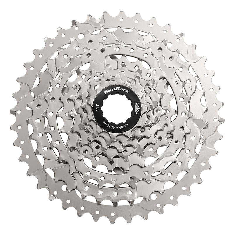 Sunrace CSM680 8sp Cassette 11-40t Silver