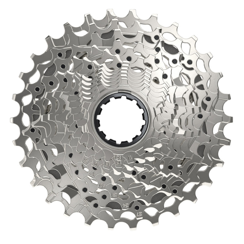 SRAM Rival AXS XG-1250 Cassette - 12-Speed 10-30t Silver For XDR Driver Body D1