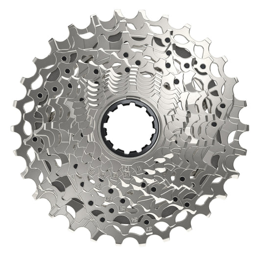 SRAM Rival AXS XG-1250 Cassette - 12-Speed 10-30t Silver For XDR Driver Body D1