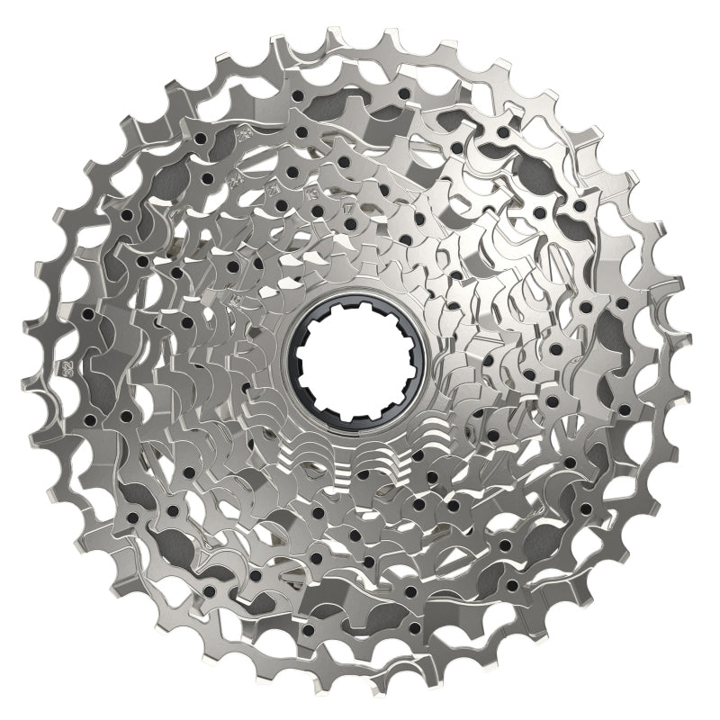 SRAM Rival AXS XG-1250 Cassette - 12-Speed 10-36t Silver For XDR Driver Body D1