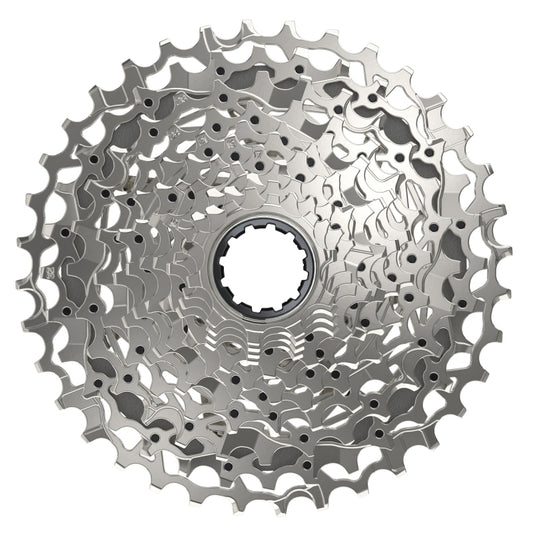 SRAM Rival AXS XG-1250 Cassette - 12-Speed 10-36t Silver For XDR Driver Body D1