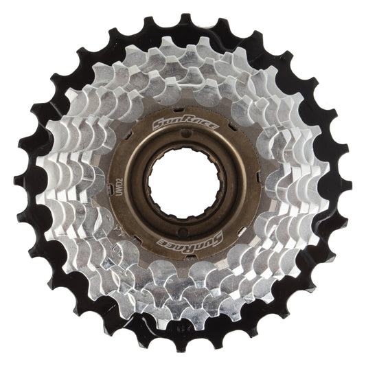 Sunrace MF-M2A Freewheel 14-28t 7sp Silver/Black