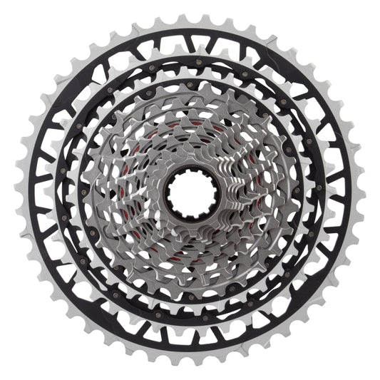 SRAM RED XPLR XG-1391 Cassette - 13-Speed 10-46t For XDR Driver BLK/Silver E1