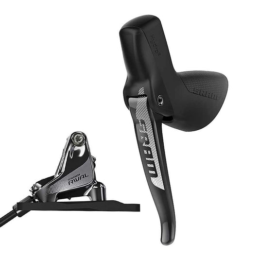 SRAM Rival 1 Disc Brake Cable-Actuated Dropper Remote Lever - Left/Front Flat Mount 20mm Offset BLK A1