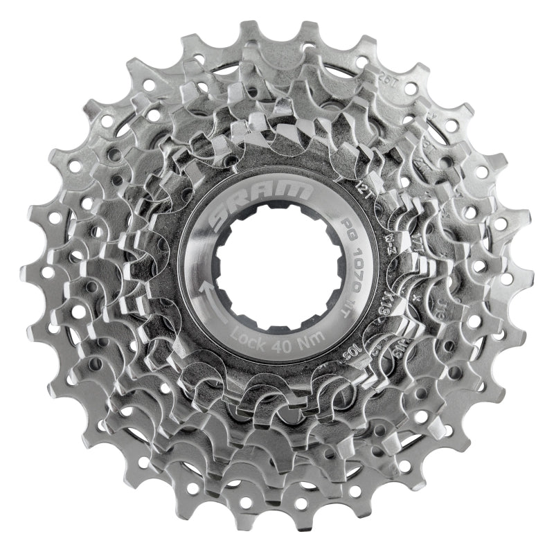 SRAM PG-1070 Cassette - 10 Speed 11-28t Silver