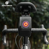 ROCKBROS 3D Shell Saddle Bike Seat Bag with Light Tail