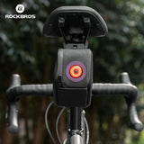 ROCKBROS 3D Shell Saddle Bike Seat Bag with Light Tail
