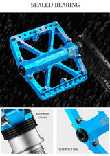 ROCKBROS Large Bike Pedals in Black or Blue