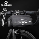 ROCKBROS Cycling Bag Bike Front Handlebar Bicycle Frame Bag Waterproof MTB Bike Bag 2L