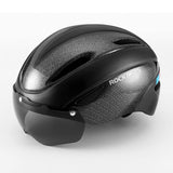 ROCKBROS Cycling Helmet With Goggles LED Light Mountain Road Bike Bicycle Helmet