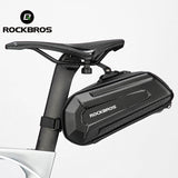ROCKBROS Bike Saddle Bag Under Seat 3D Hard Shell Quick Release 1.7L