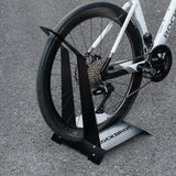 L-Shaped Carbon Steel Floor Rack for Multi-Bike Storage
