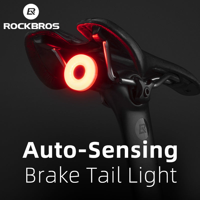 ROCKBROS 1000 Lumen Front Bike Light + Smart Brake & Tail Light BL-S1