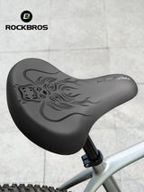 ROCKBROS Comfort Shock Absorption Bike Saddle Soft Wide Seat for Men Women