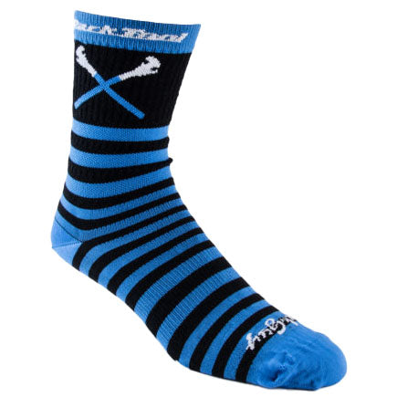 Park Tool SOX-6 Cycling Socks - Black/Blue  Small/Medium
