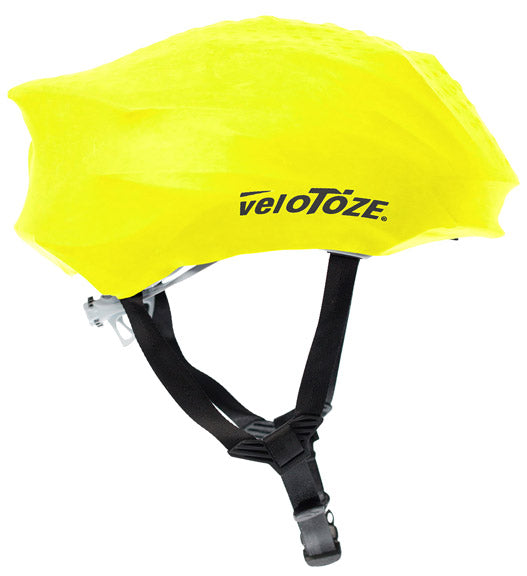 VeloToze Helmet Cover One Size HiViz Yellow