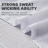 ROCKBROS Breathable Mesh Sleeveless Quick Dry Slim Cycling Base Layer for Women