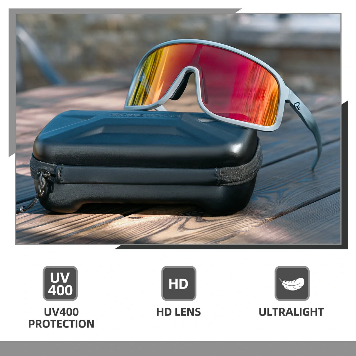 Polarized Photochromic Cycling Sunglasses