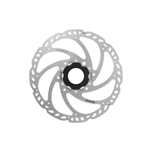 SwissStop Catalyst One Disc Rotor - 203mm CenterLock Silver