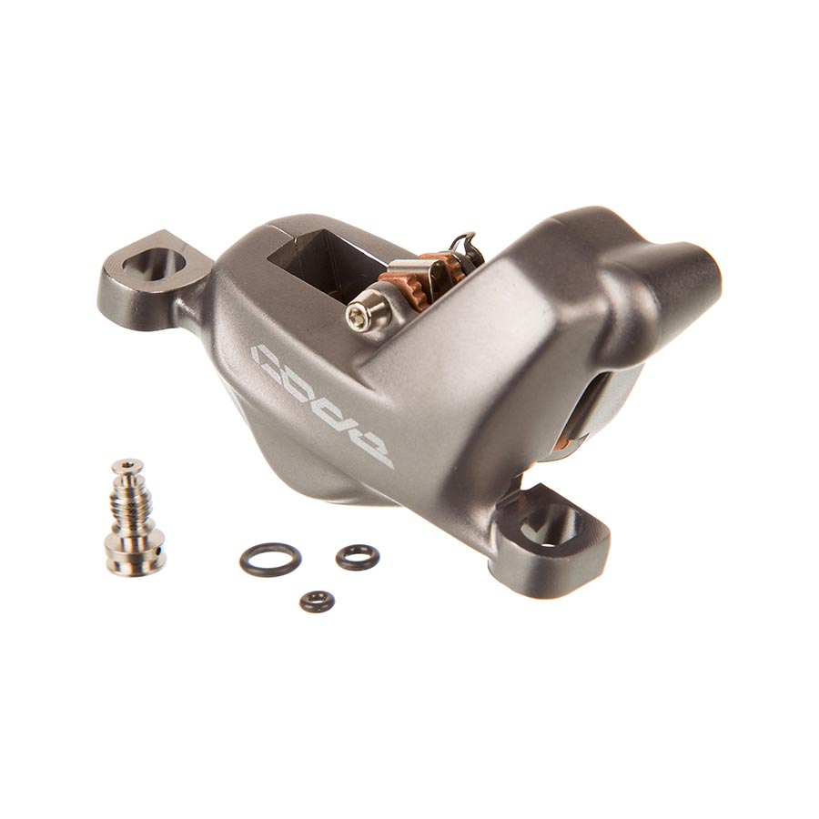 SRAM Code Bronze Stealth Disc Brake Caliper Assembly - Front/Rear Post Mount 4-Piston Dark Polar C1