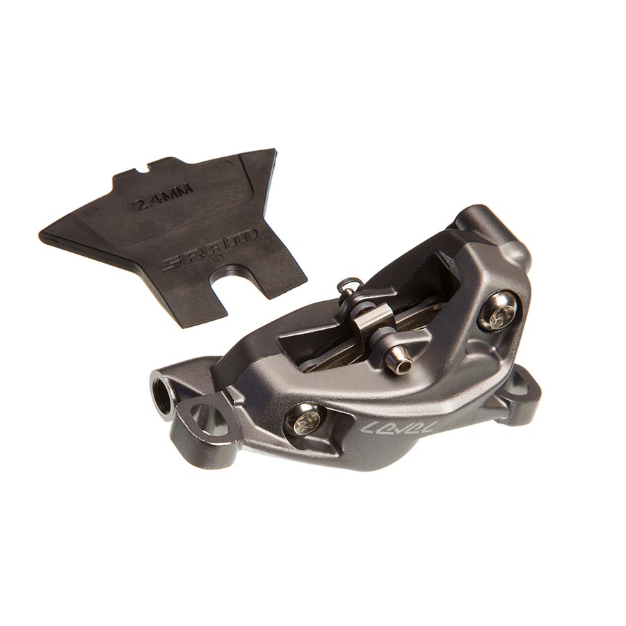 SRAM Level Bronze Stealth Disc Brake Caliper Assembly - Front/Rear Post Mount 4-Piston Dark Polar C1