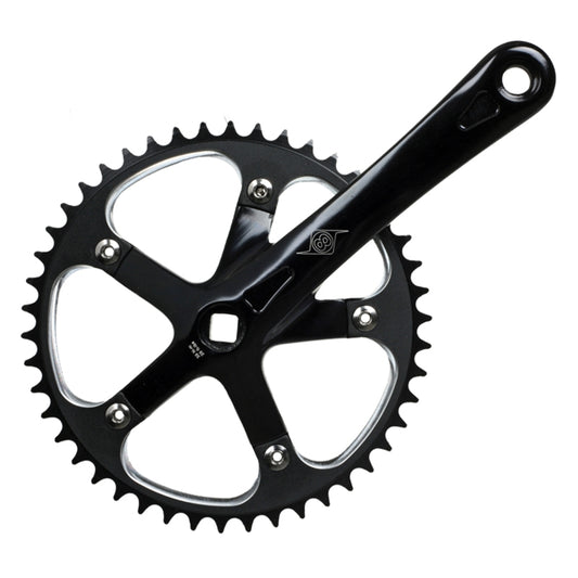 Origin8 Track/SS 165x46 103mm JIS Square Taper crankset black/black