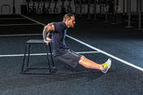 Steel Plyo Boxes – Heavy-Duty Plyometric Jump Platforms with Anti-Slip Rubber Top – Available in 12", 18", and 24" Heights – Stackable, Stable, Built for Strength and Conditioning