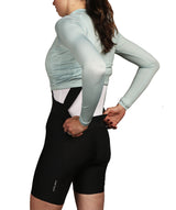 W. SUPER DROP TAIL BIB - BLACK