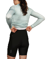 W. SUPER DROP TAIL BIB - BLACK