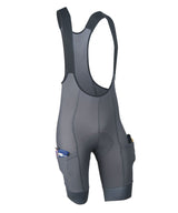 M. BLACK LABEL CARGO BIB - BLUE STEEL