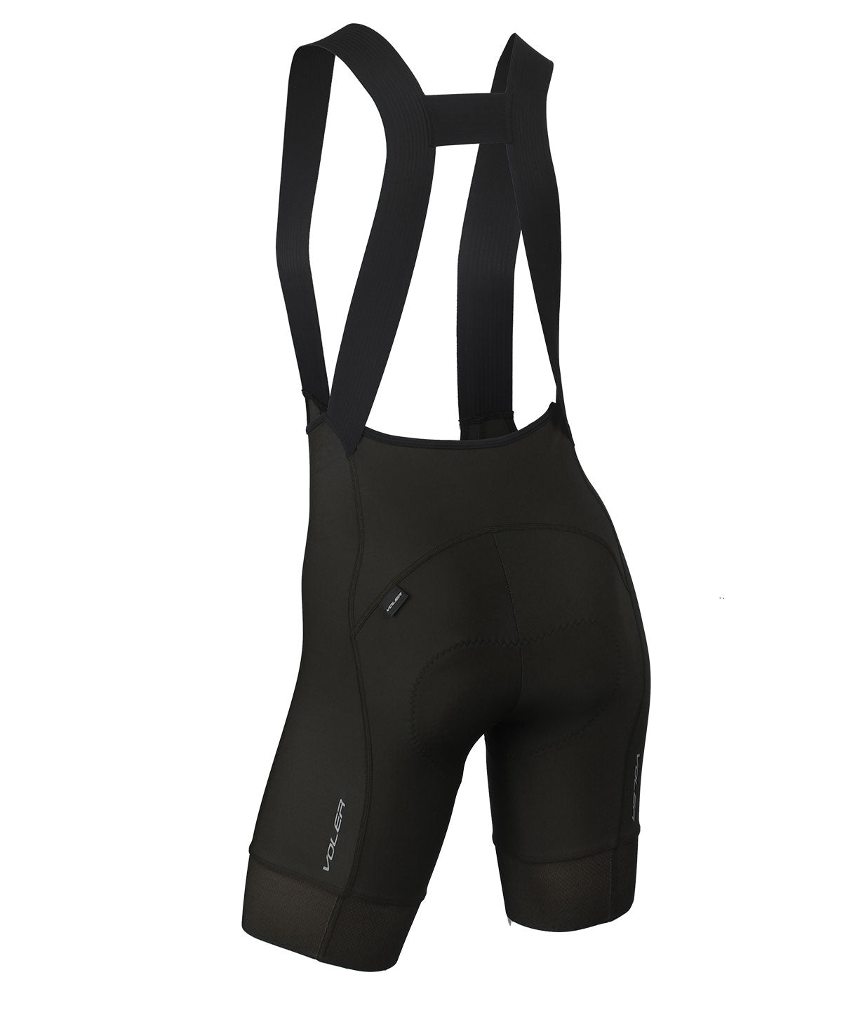 W. BLACK LABEL DROP TAIL BIB - BLACK