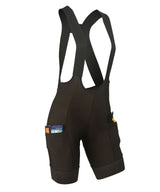 W. BLACK LABEL CARGO DROP TAIL BIB - ESPRESSO