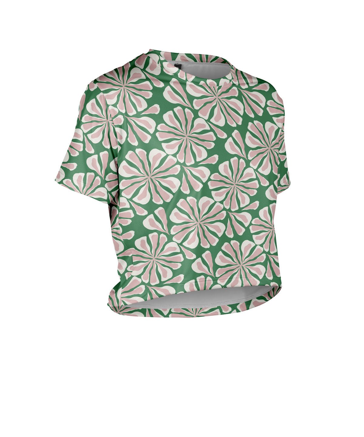 W. CROP TEE - SUMMER BOTANICAL