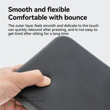 Comfortable PU Leather Bike Rear Seat Cushion for Racks