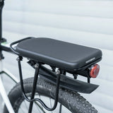 Comfortable PU Leather Bike Rear Seat Cushion for Racks