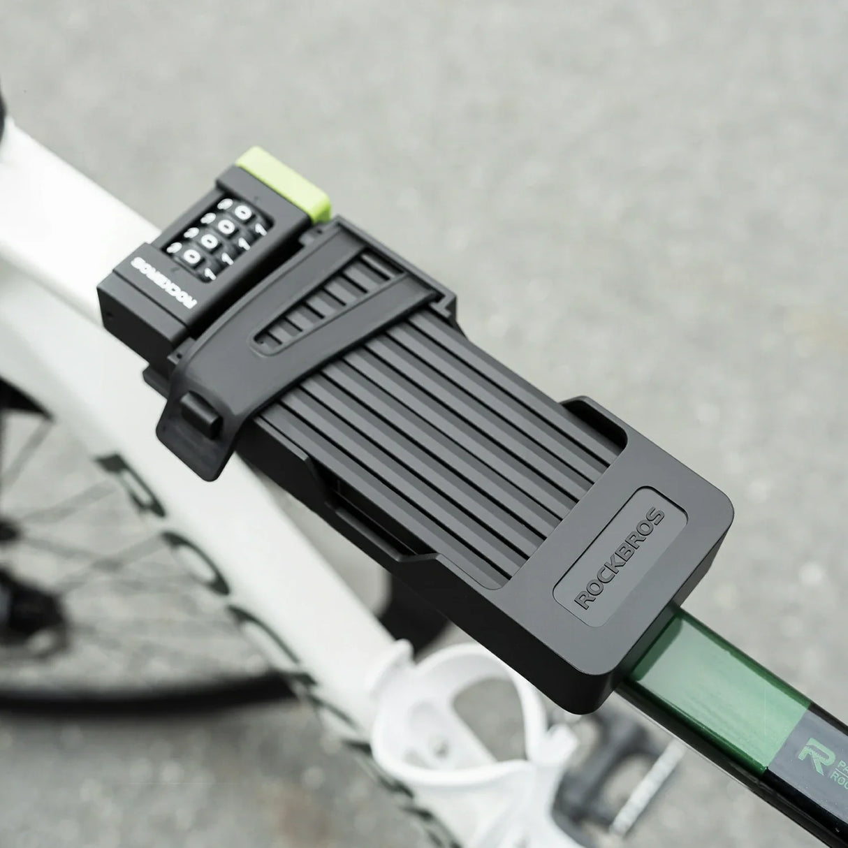 8-Section Folding Combination Bike Lock