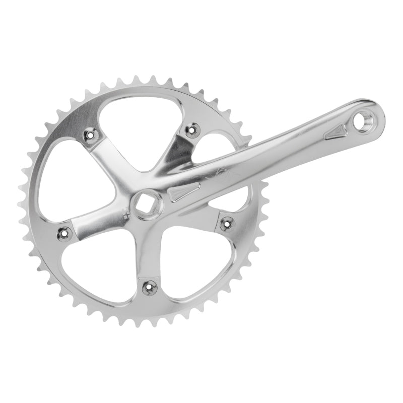 Origin8 Track/SS 175x46 103mm JIS Square Taper crankset silver/silver