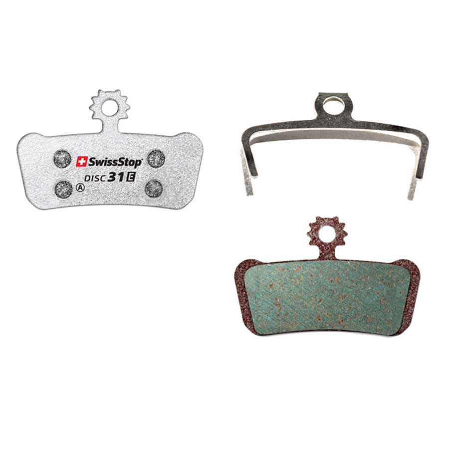 SwissStop Disc 31 E Disc brake pads Shape: SRAM G2 Ultimate RSC Guide Ultimate RSC RS R T Avid XO Trail Elixir 9 Trail Elixir 7 Trail Organic Pair